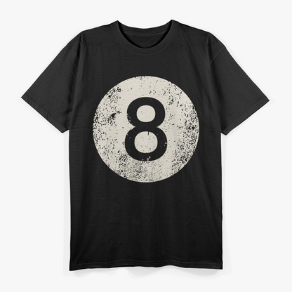 8 Ball Billiard T-Shirt