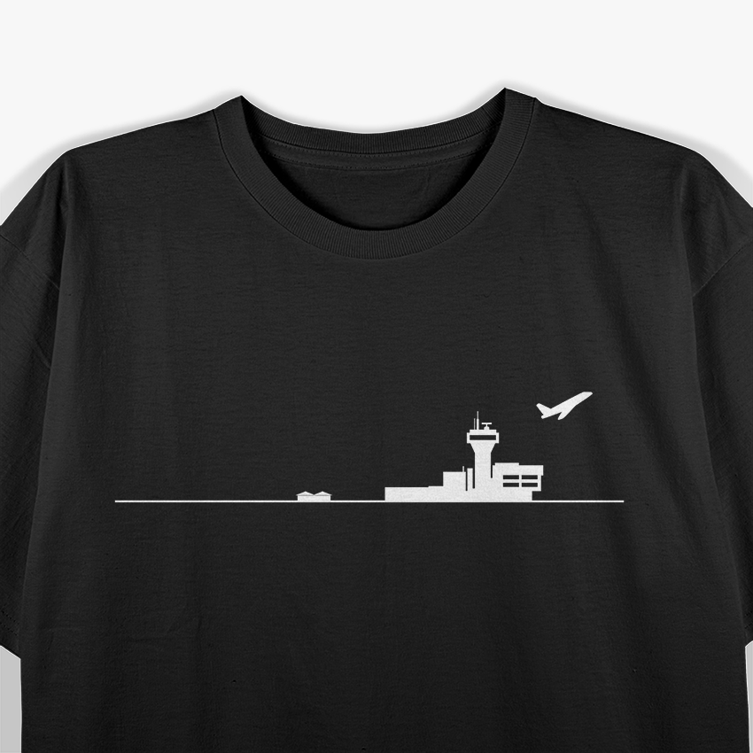 Air Traffic Control Tower Airport ATC T-Shirt