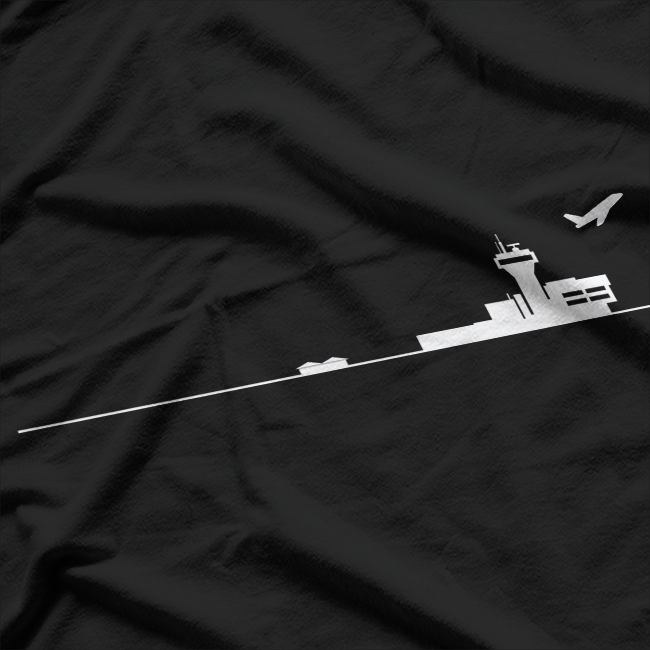 Air Traffic Control Tower Airport ATC T-Shirt