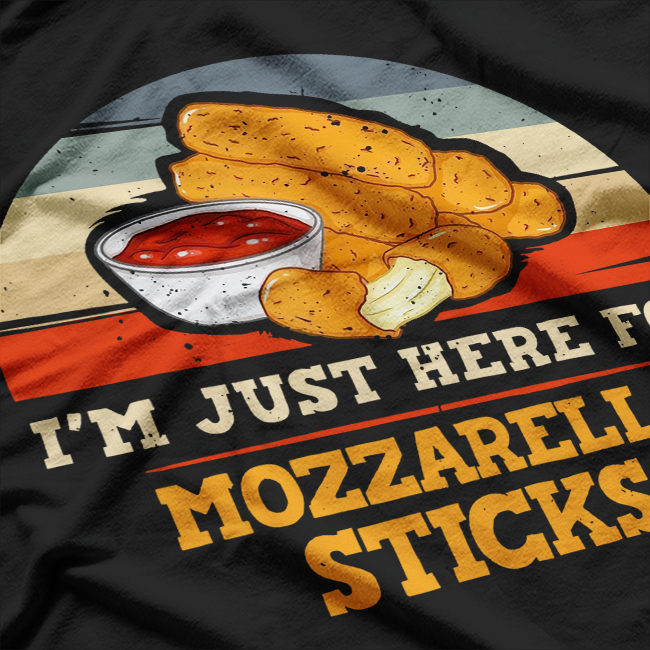 Mozzarella Sticks, Mozzarella Lovers T-Shirt