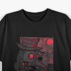 Plague Doctor & Raven - Medieval Gothic T-Shirt