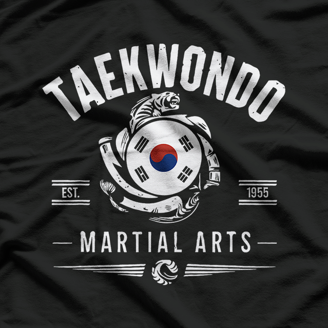 Taekwondo Established 1955 Korean Tae Kwon Do Martial T-Shirt