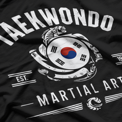 Taekwondo Established 1955 Korean Tae Kwon Do Martial T-Shirt