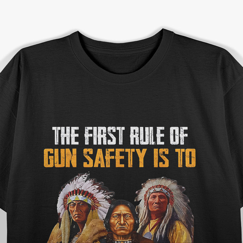 The First Rule of Gun Safety - Protect Your Rights, Guard Your Freedom T-Shirt