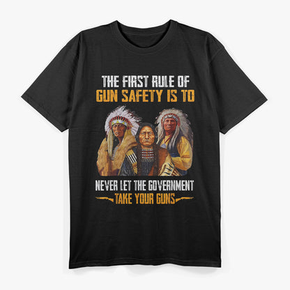 The First Rule of Gun Safety - Protect Your Rights, Guard Your Freedom T-Shirt
