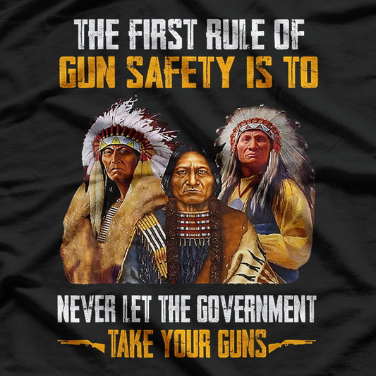 The First Rule of Gun Safety - Protect Your Rights, Guard Your Freedom T-Shirt