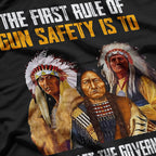 The First Rule of Gun Safety - Protect Your Rights, Guard Your Freedom T-Shirt
