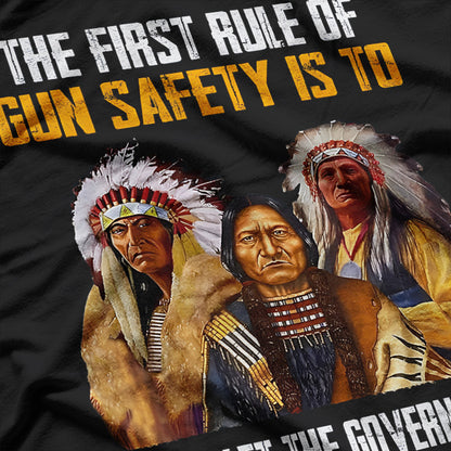 The First Rule of Gun Safety - Protect Your Rights, Guard Your Freedom T-Shirt