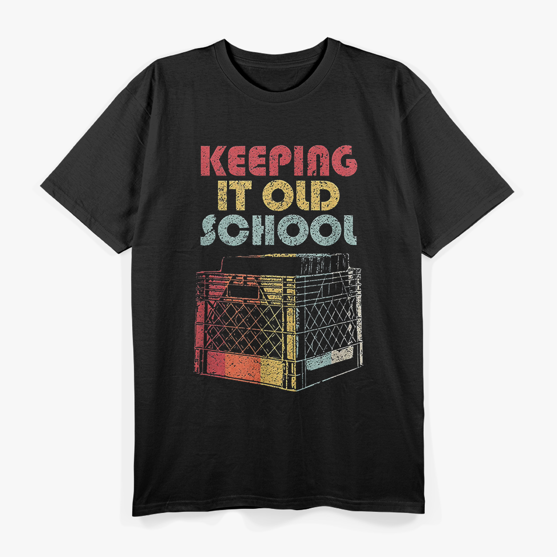 Vinyl Record Shirt. Retro Keeping It Old School T-Shirt