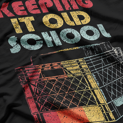 Vinyl Record Shirt. Retro Keeping It Old School T-Shirt