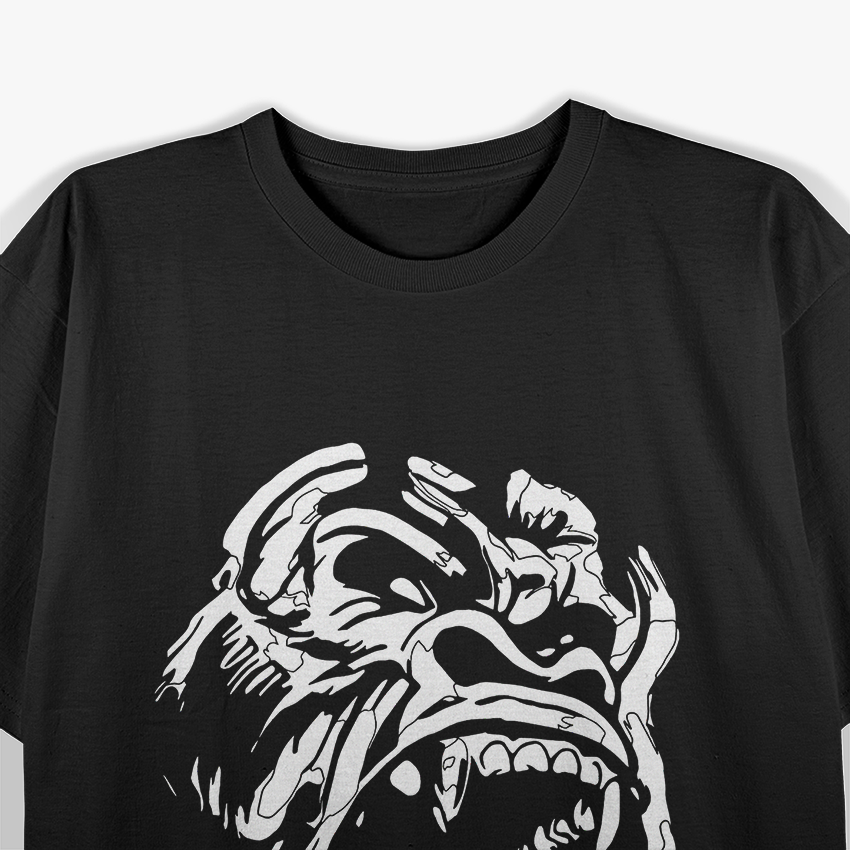 Silverback Gorilla - Fierce and Unstoppable T-Shirt