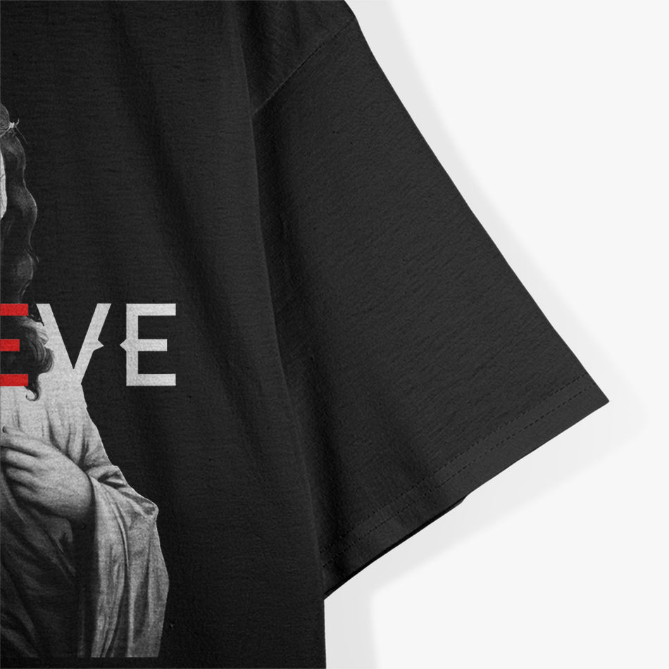 Antichrist Jesus Skull - Believe or Don’t T-Shirt