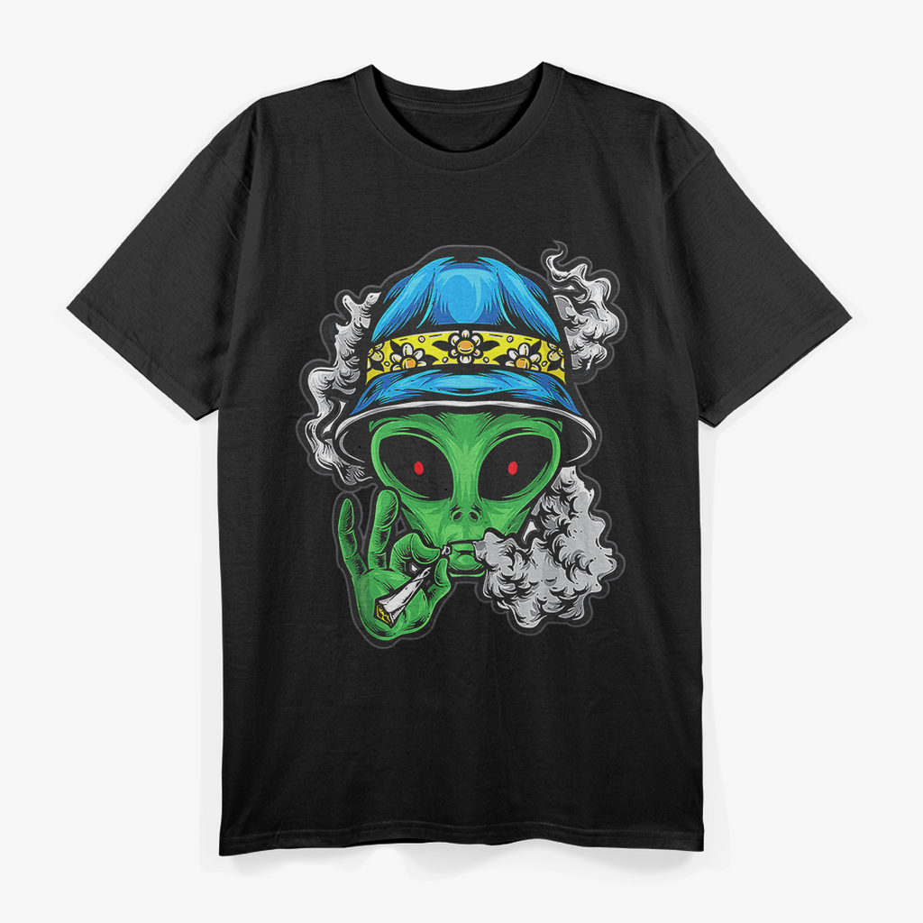 Smoking Alien - Just Chillin’ T-Shirt