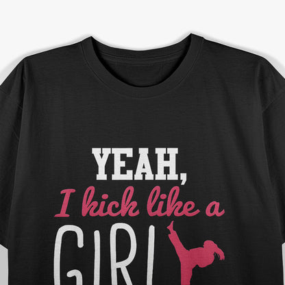 Funny Girls Taekwondo - Kickin' It with Humor T-Shirt