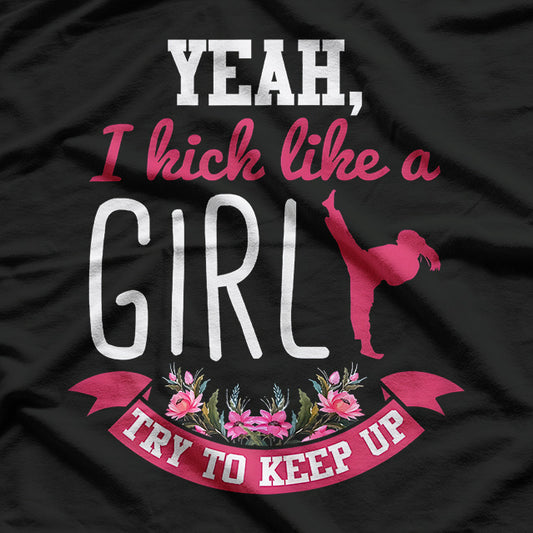 Funny Girls Taekwondo - Kickin' It with Humor T-Shirt