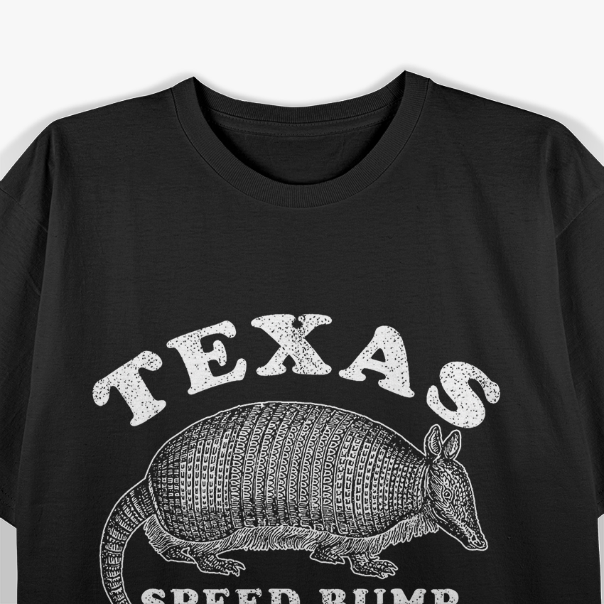 Texas Speed Bump, Humorous Road Trip T-Shirt