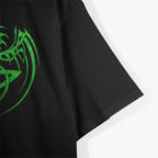 Green Celtic Knot Fantasy Majestic Celtic Dragon Design with Mystical Charm T-Shirt