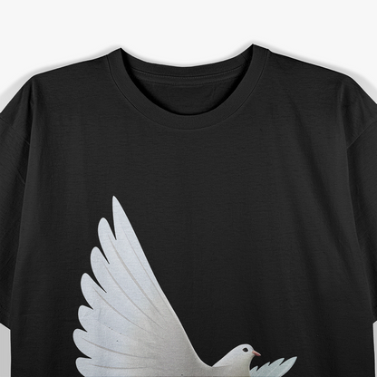 Unique White Dove - Symbol of Peace and Purity T-Shirt