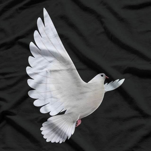 Unique White Dove - Symbol of Peace and Purity T-Shirt