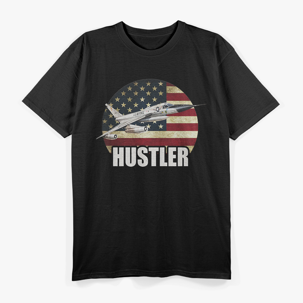 B58 Hustler American Bomber Aircraft Collector T-Shirt