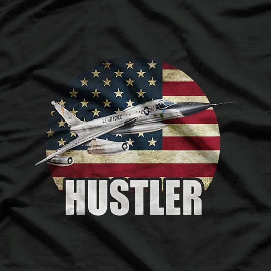 B58 Hustler American Bomber Aircraft Collector T-Shirt