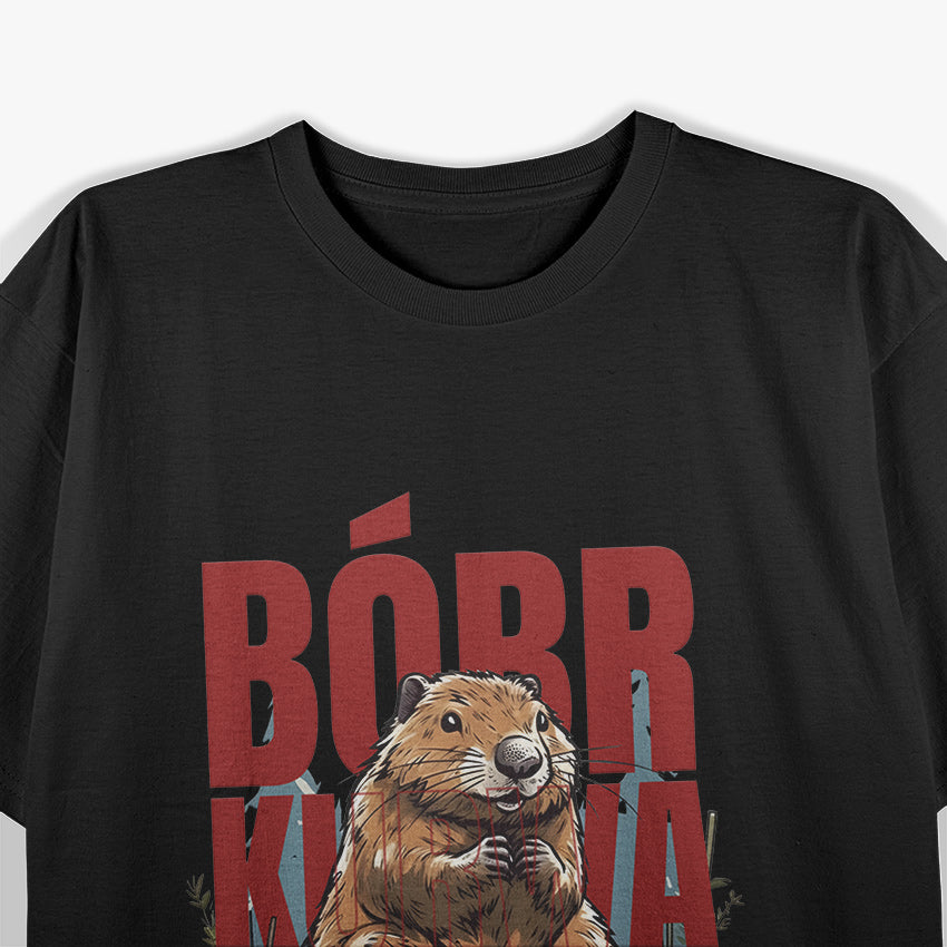 Bober Kurwa Bobr Retro Iconic Vibes T-Shirt