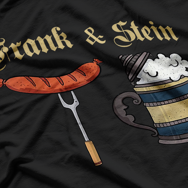 Frank & Stein - German Beer Oktoberfest Funny Drinking T-Shirt