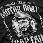 Motor Boat Captain Lake Adventure Boating Enthusiast T-Shirt