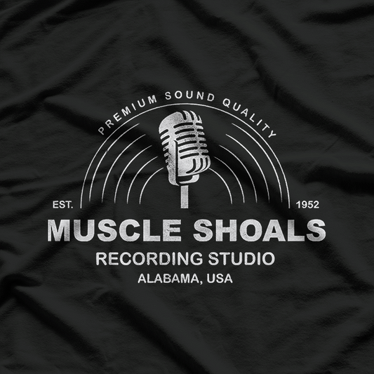 Muscle Shoals Recording Studio Distressed Official T-Shirt