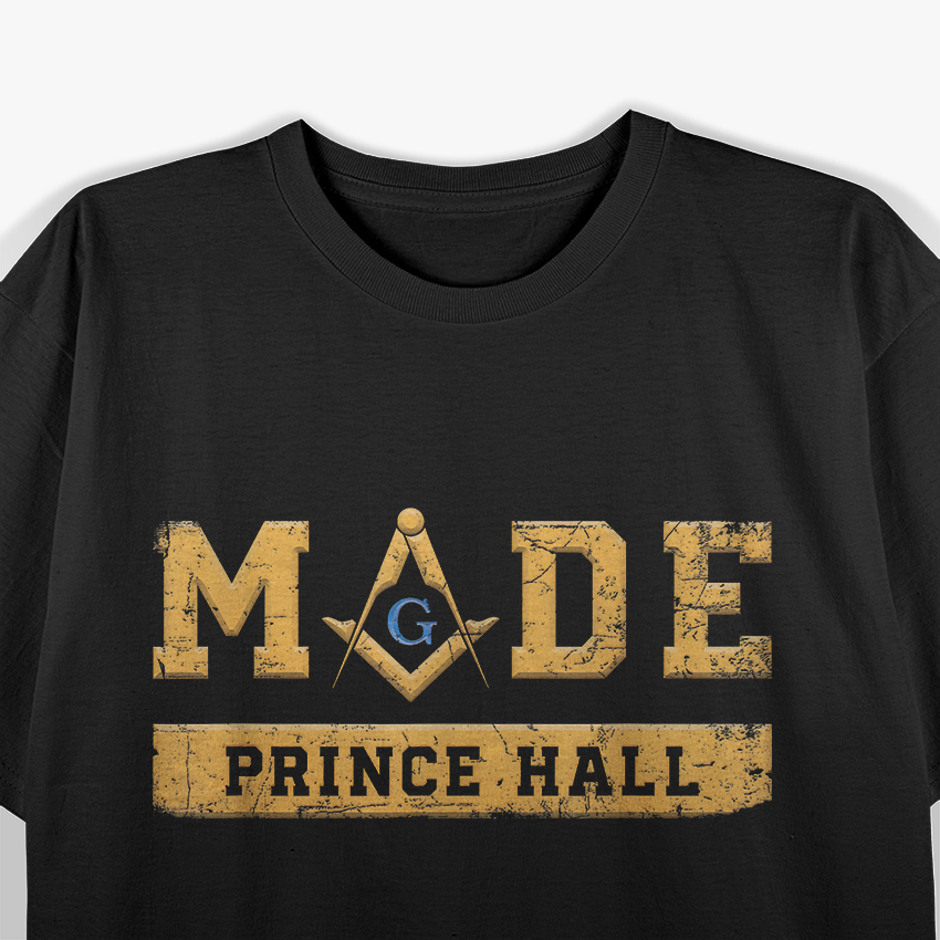 Prince Hall Freemason Masonic Brotherhood T-Shirt