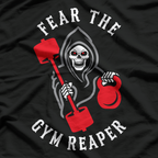 Fear The Gym Reaper Fitness T-Shirt