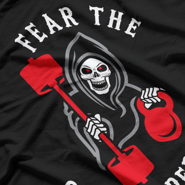 Fear The Gym Reaper Fitness T-Shirt