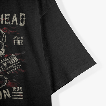 Shovelhead Nation Cool Biker T-Shirt