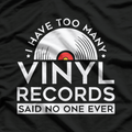 Vinyl Record Collector T-Shirt