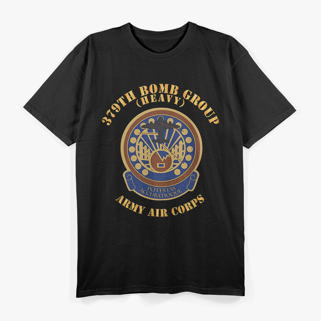 AAC 379th Bomb Group Aviation History T-Shirt