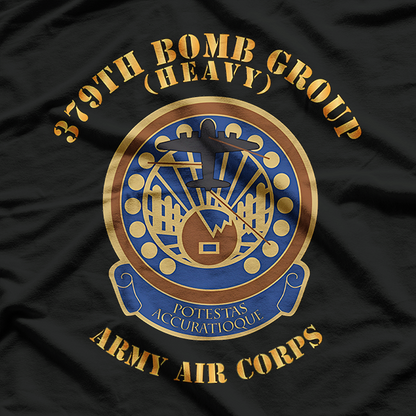 AAC 379th Bomb Group Aviation History T-Shirt