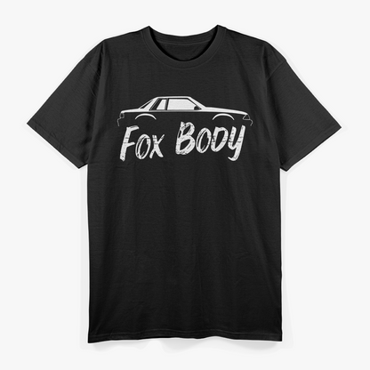 Foxbody Notchback 5.0 - American Stang Muscle Car T-Shirt