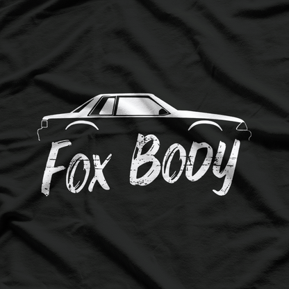 Foxbody Notchback 5.0 - American Stang Muscle Car T-Shirt