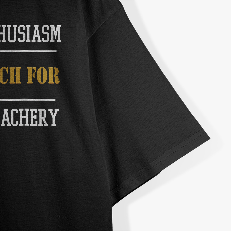 Youth & Enthusiasm vs. Old Age & Treachery T-Shirt