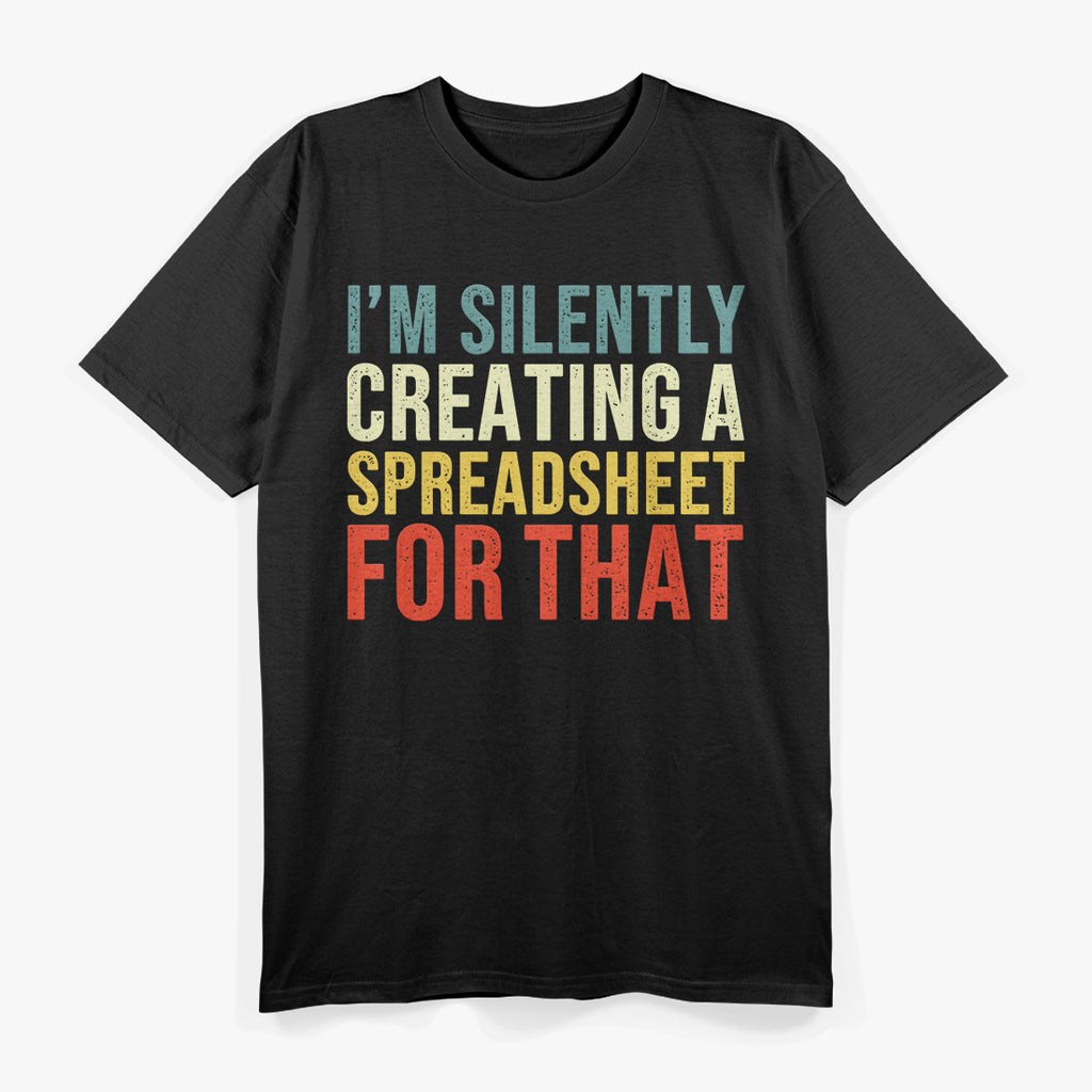 Funny Silently Creating Creative Art Lover T-Shirt
