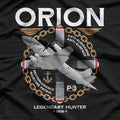 P-3 Orion Anti-Submarine Warfare Naval Patrol Aircraft T-Shirt