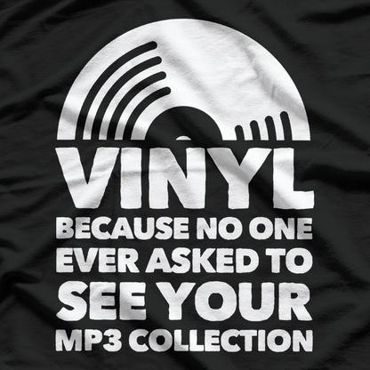 Vinyl LP Record - Vinyl Disc T-Shirt