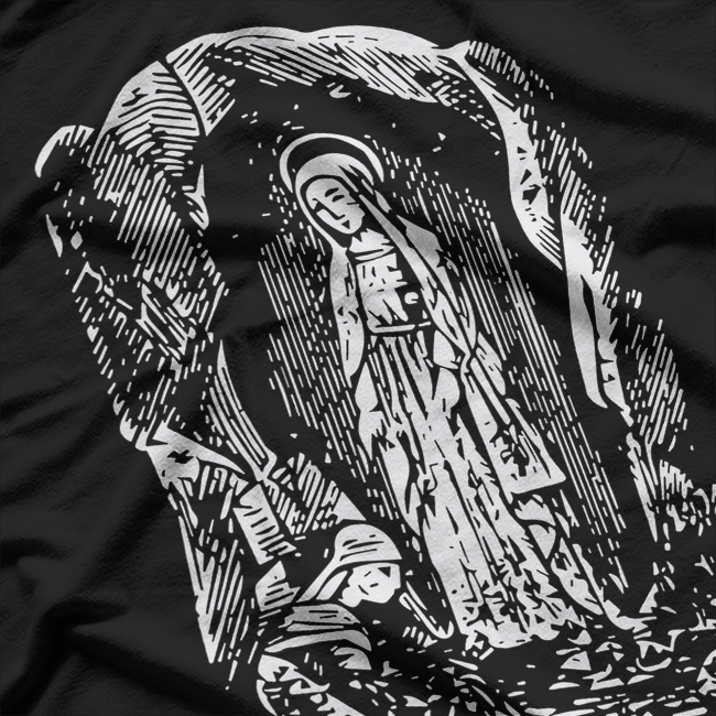 Our Lady of Lourdes - Bernadette and Catholic Devotion T-Shirt