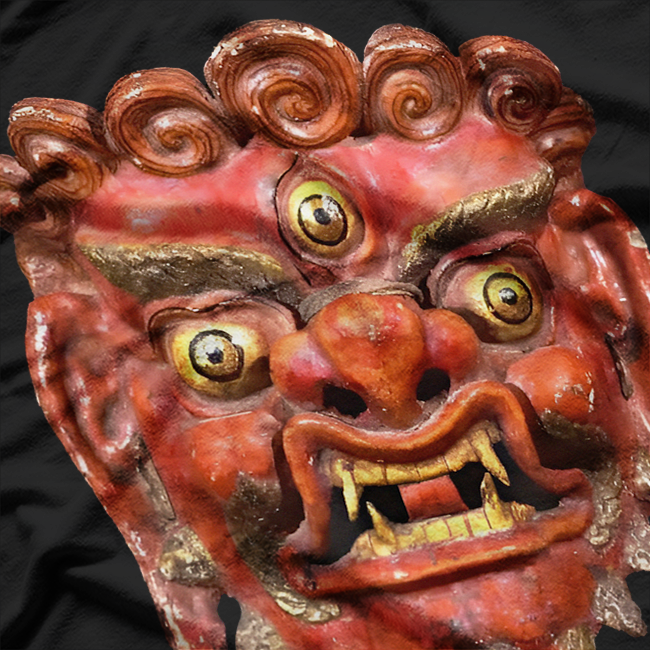 Tibet Mask - Sacred Protection T-Shirt
