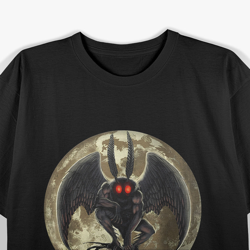 Mothman Cryptid - A Legendary Creature for Cryptozoology Enthusiasts T-Shirt