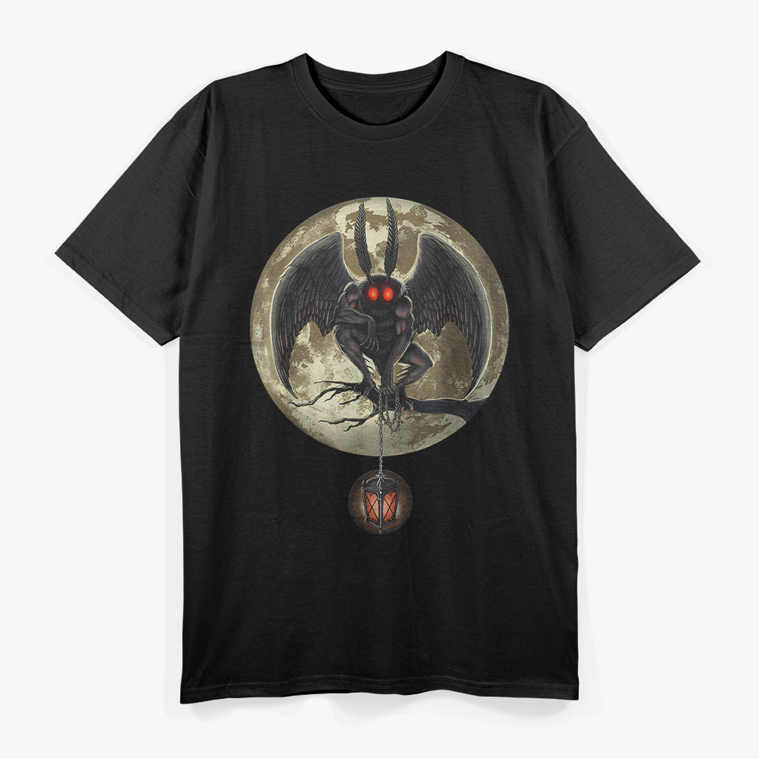 Mothman Cryptid - A Legendary Creature for Cryptozoology Enthusiasts T-Shirt