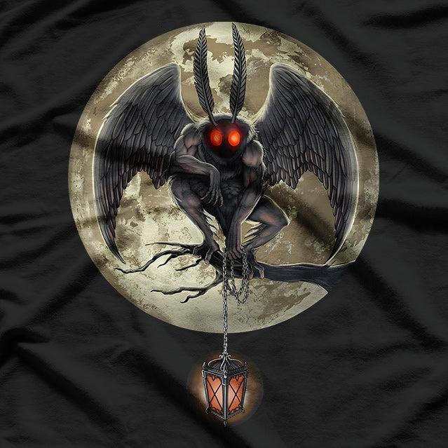 Mothman Cryptid - A Legendary Creature for Cryptozoology Enthusiasts T-Shirt