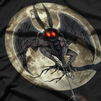 Mothman Cryptid - A Legendary Creature for Cryptozoology Enthusiasts T-Shirt