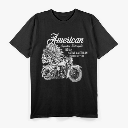 Motorcycle Indian Native American Bikers T-Shirt