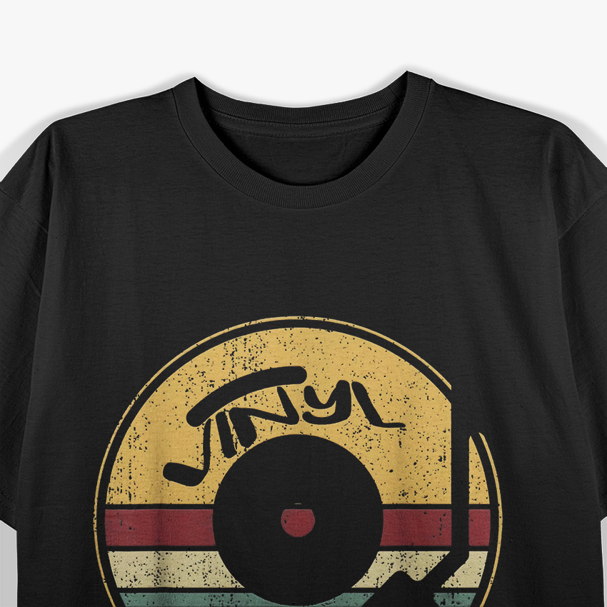 Retro Vinyl Record T-Shirt